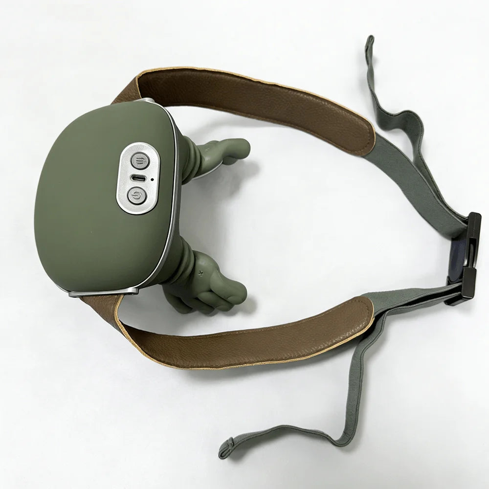 Hot Bionic Finger Neck Shoulder Massager Wireless Neck Cervical Trapezius Kneading Massage Shawl Brushless Motor Neck Masajeador